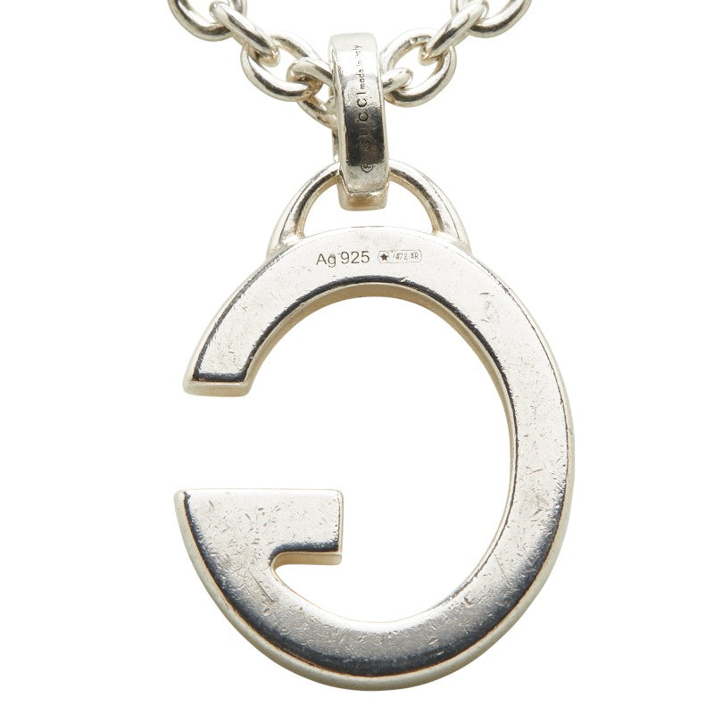 Gucci G Logo SV925 Pendant Necklace