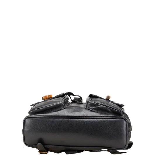 Gucci Bamboo Leather Backpack
