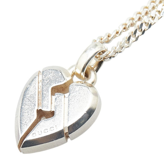 Gucci Knot Heart SV925 Necklace