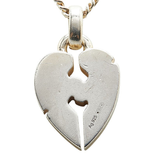 Gucci Knot Heart SV925 Necklace