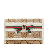 Gucci GG Canvas Sheline Ribbon Key Case