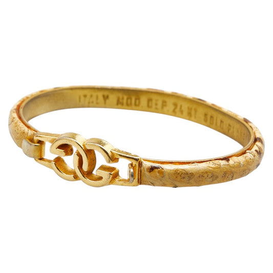Gucci Interlocking G Python Bracelet