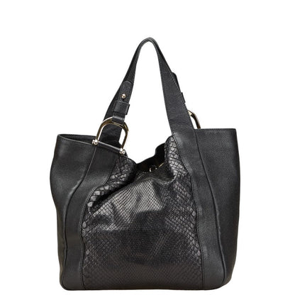 Gucci 257051 Leather Python 2way Bag