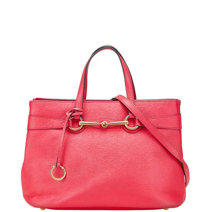 Gucci Horsebit Leather 2way Bag
