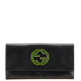 Gucci Interlocking G Leather Long Wallet