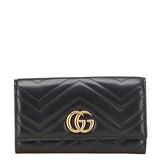 Gucci GG Marmont Leather Long Wallet