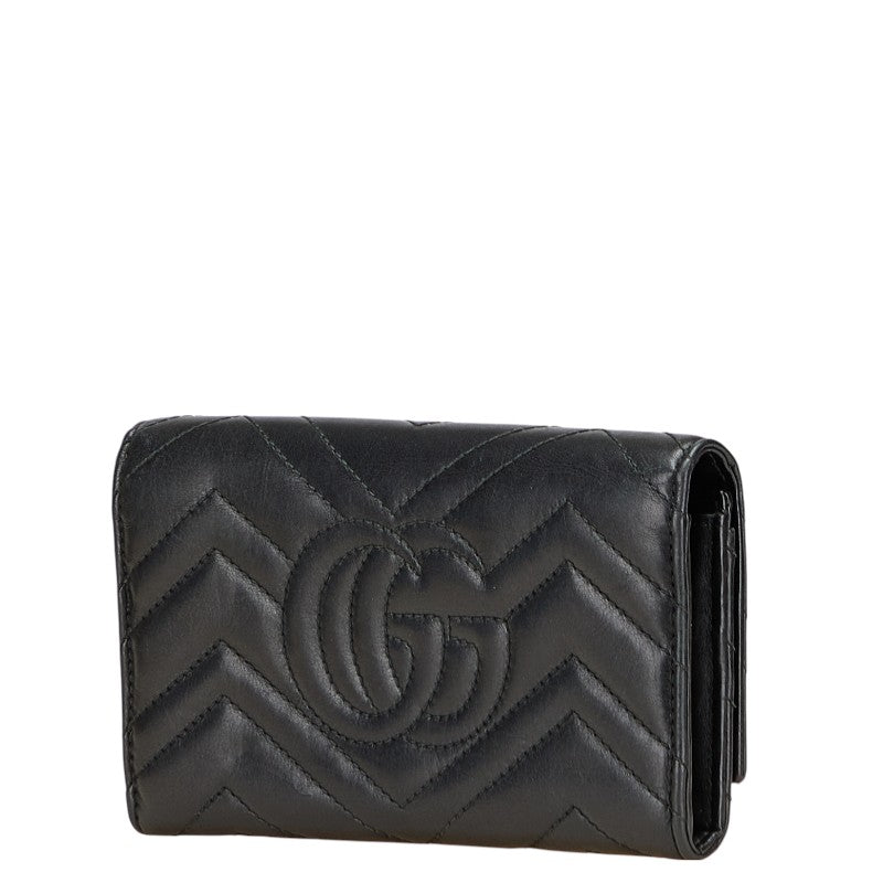 Gucci GG Marmont Leather Long Wallet