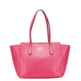 Gucci Swing Leather Tote Bag