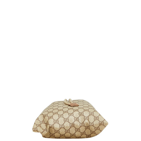 Gucci GG Supreme Old Gucci PVC Leather Clutch Bag