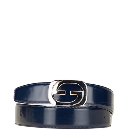 Gucci GG Buckle Leather Belt