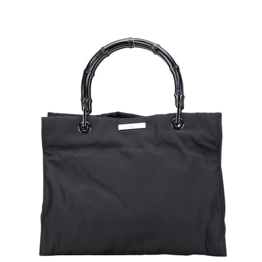Gucci Bamboo Nylon Handbag