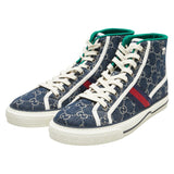 Gucci Tennis 1977 GG Canvas High Top Sneakers