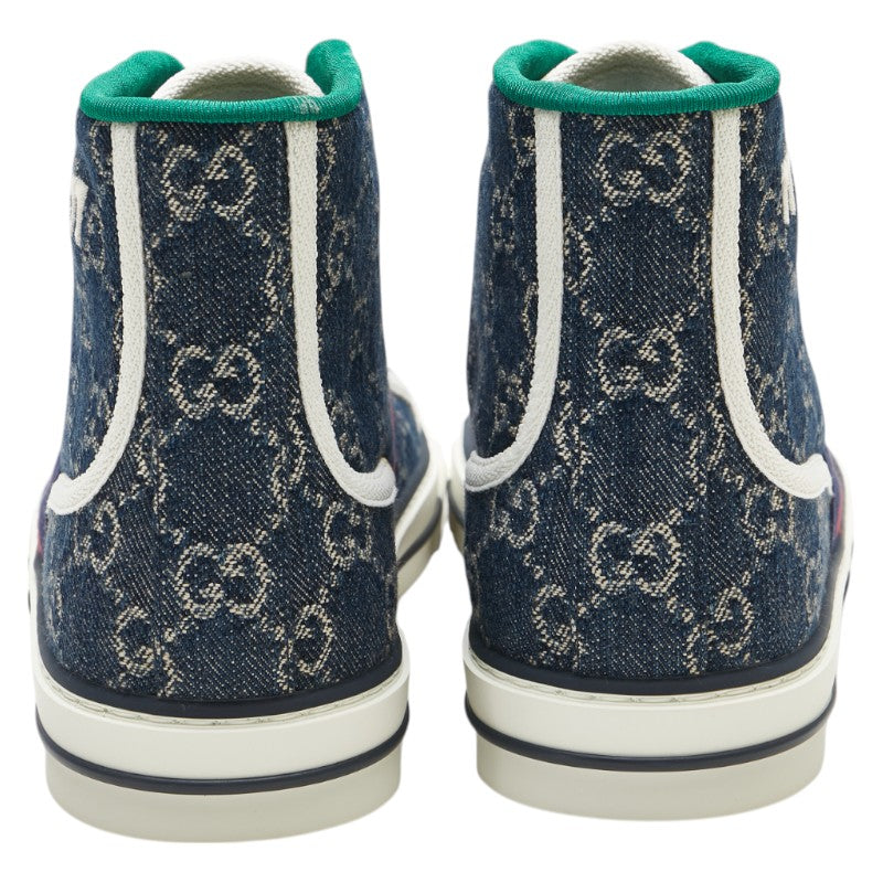 Gucci Tennis 1977 GG Canvas High Top Sneakers