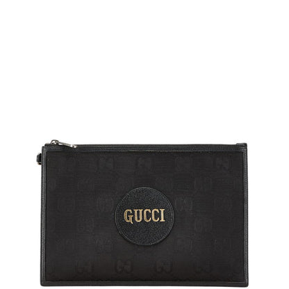Gucci Off The Grid Nylon Leather Clutch Bag