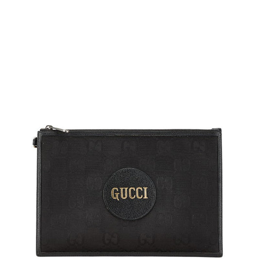 Gucci Off The Grid Nylon Leather Clutch Bag