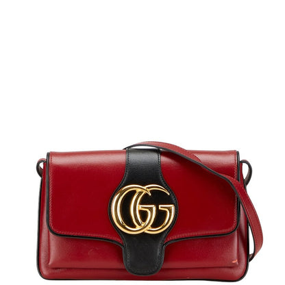 Gucci GG Marmont Arly Leather Shoulder Bag