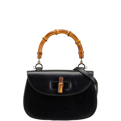 Gucci Bamboo Leather 2way Bag