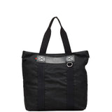 Gucci Parana Nylon Leather Tote Bag