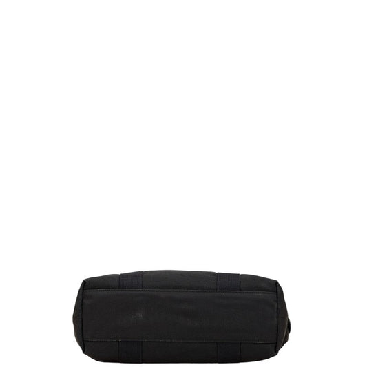 Gucci Parana Nylon Leather Tote Bag