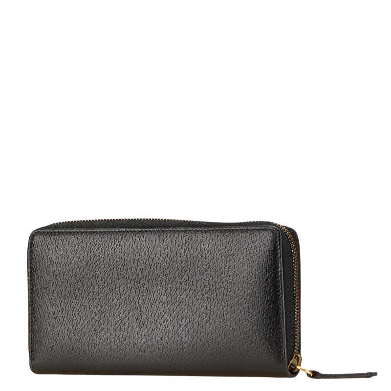 Gucci Animalié bee Leather Long Wallet