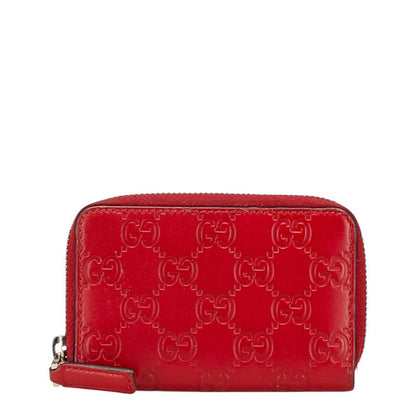 Gucci Guccissima Leather Coin Case
