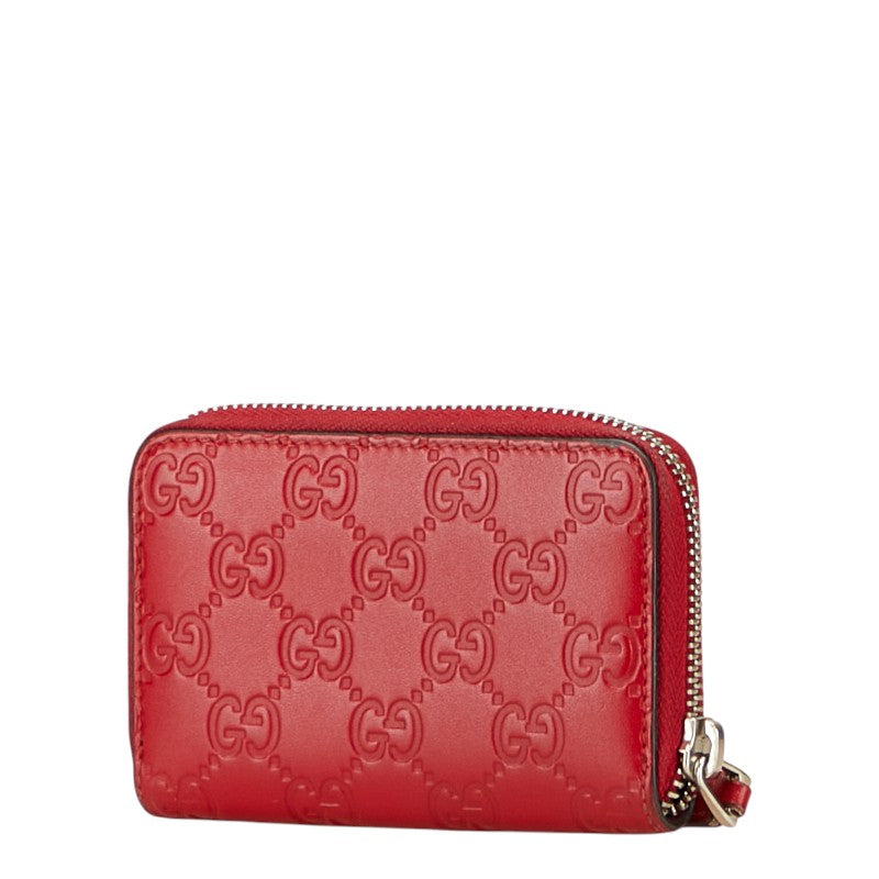 Gucci Guccissima Leather Coin Case