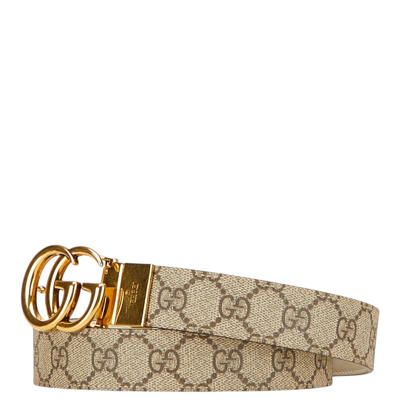 Gucci Interlocking G GG Supreme PVC Leather Belt