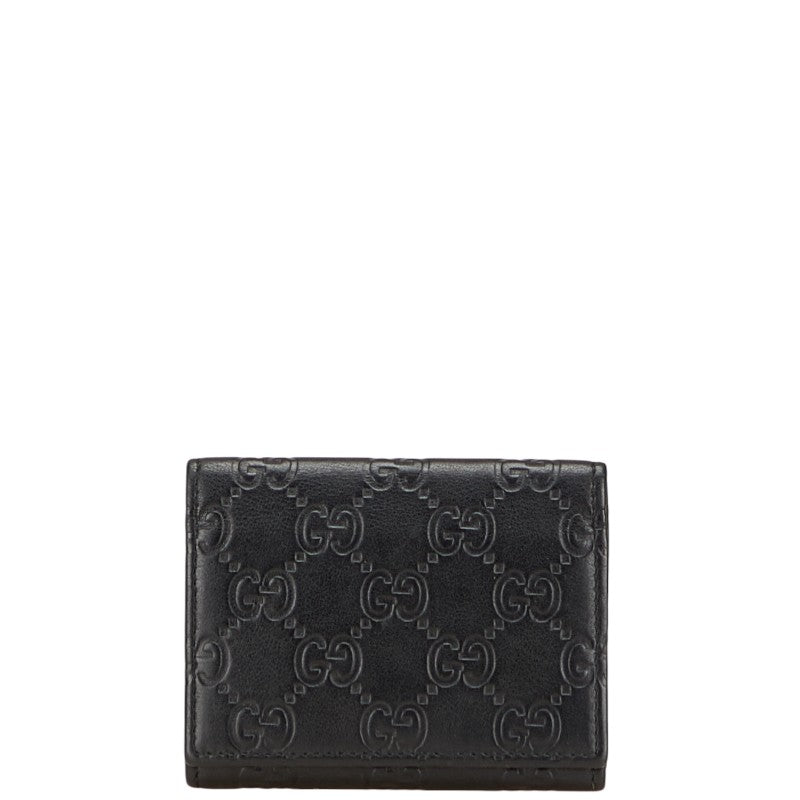 Gucci Guccissima Leather Card Case