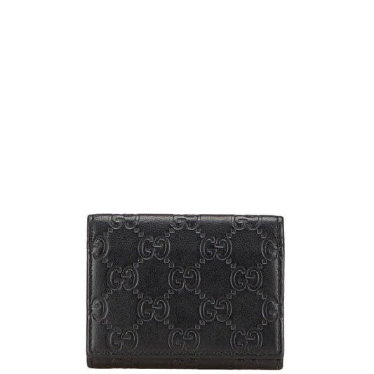 Gucci Guccissima Leather Card Case
