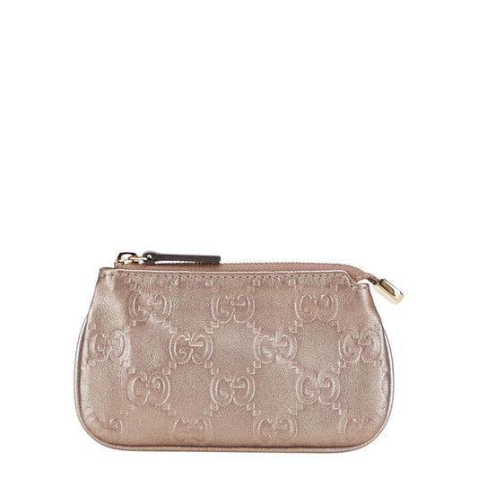 Gucci Guccissima Leather Coin Case