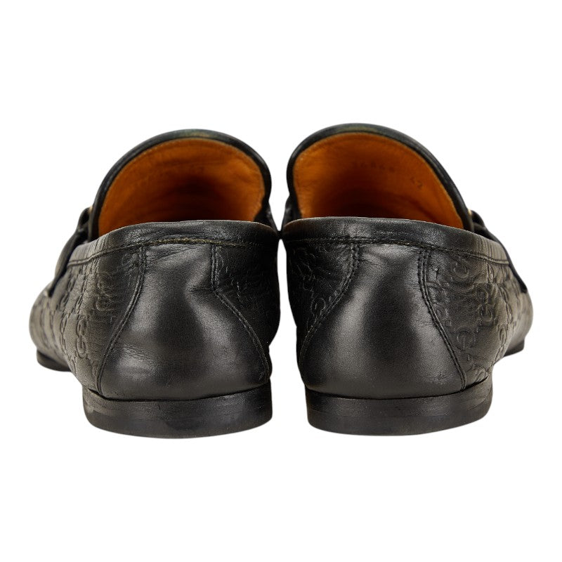 Gucci Guccissima Horsebit Leather Loafer