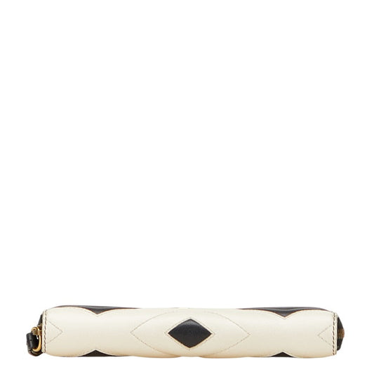 Gucci GG Marmont Heart Quilting Leather Long Wallet
