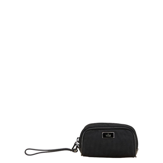 Gucci Nylon Leather Pouch