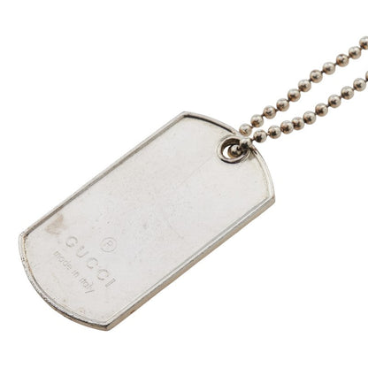 Gucci Dog Tag SV925 Necklace