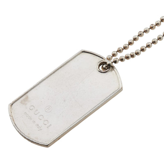 Gucci Dog Tag SV925 Necklace