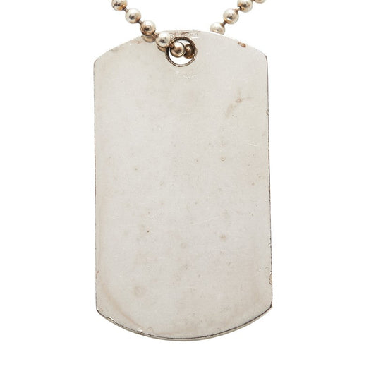 Gucci Dog Tag SV925 Necklace
