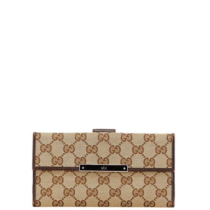 Gucci GG Canvas Long Wallet