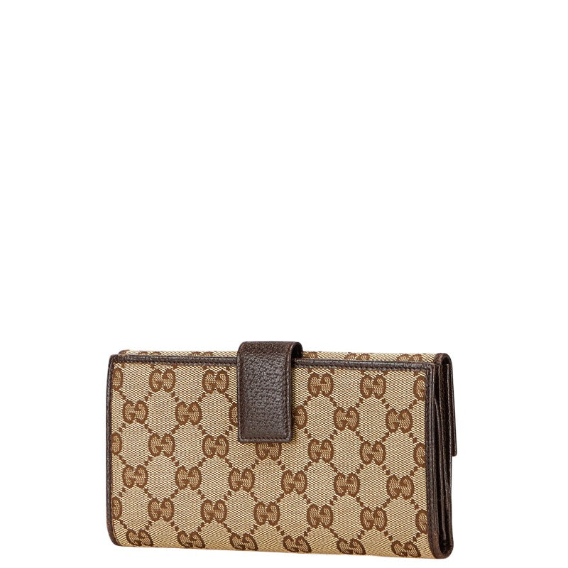 Gucci GG Canvas Long Wallet