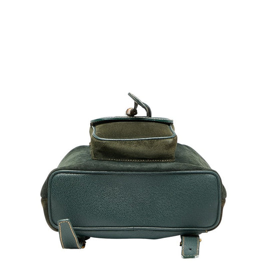 Gucci Bamboo Leather Backpack
