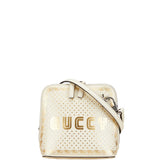 Gucci GUCCY Print Leather Shoulder Bag
