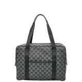 Gucci GG Canvas Canvas Leather Business Bag