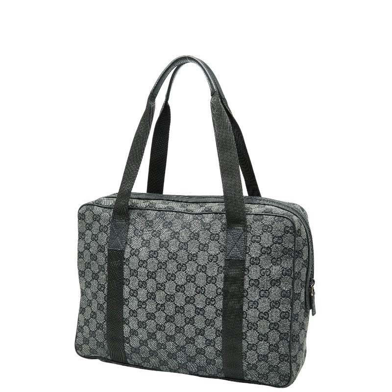 Gucci GG Canvas Canvas Leather Business Bag