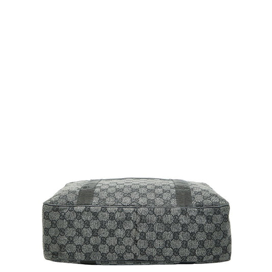Gucci GG Canvas Canvas Leather Business Bag