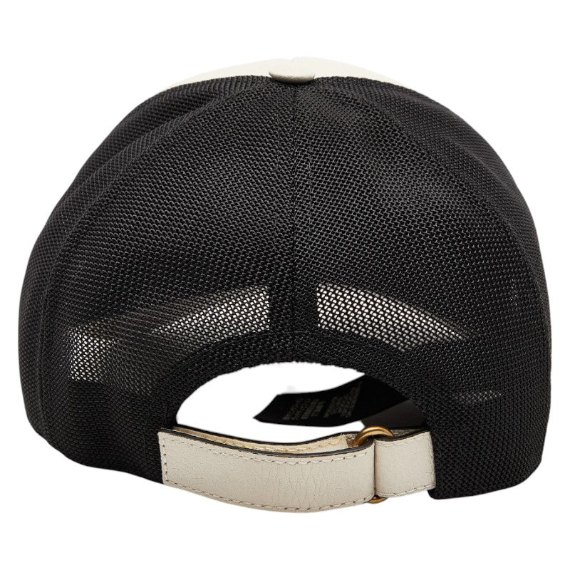 Gucci 426887 Leather Nylon Baseball Cap