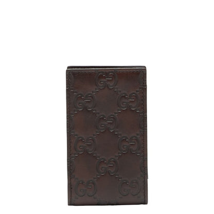 Gucci Gucci Signature Leather Phone Holder