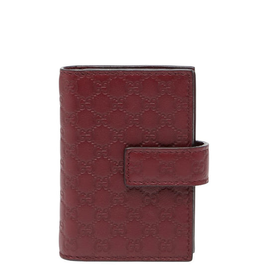 Gucci Microguccissima Leather Card Case