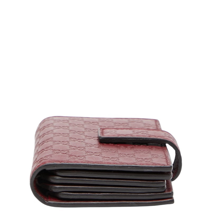 Gucci Microguccissima Leather Card Case