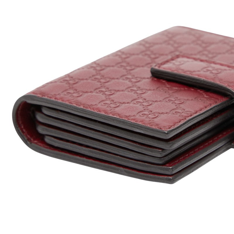 Gucci Microguccissima Leather Card Case