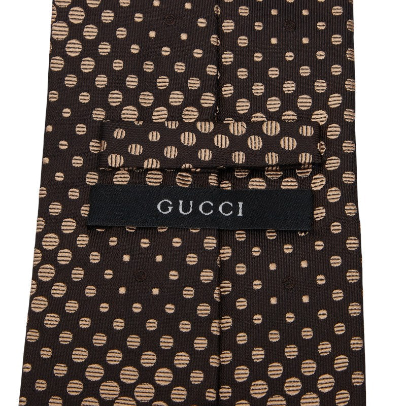 Gucci Dot Motif Silk Tie