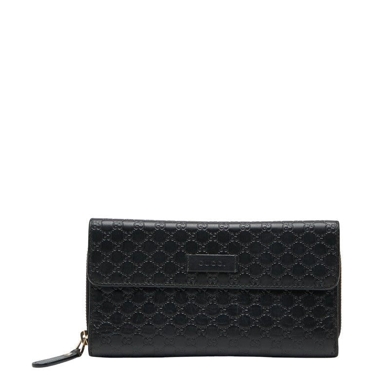 Gucci Microguccissima Leather Long Wallet